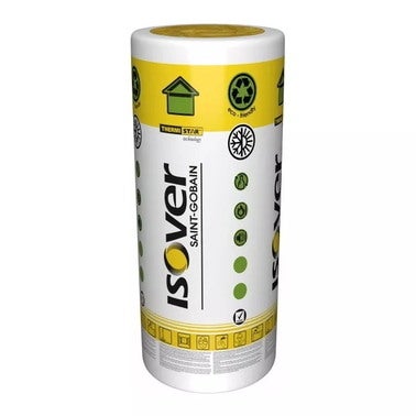 Wełna mineralna Isover KT-34 15 cm szklana 0,034 W/(mK) 3,36 m2 0