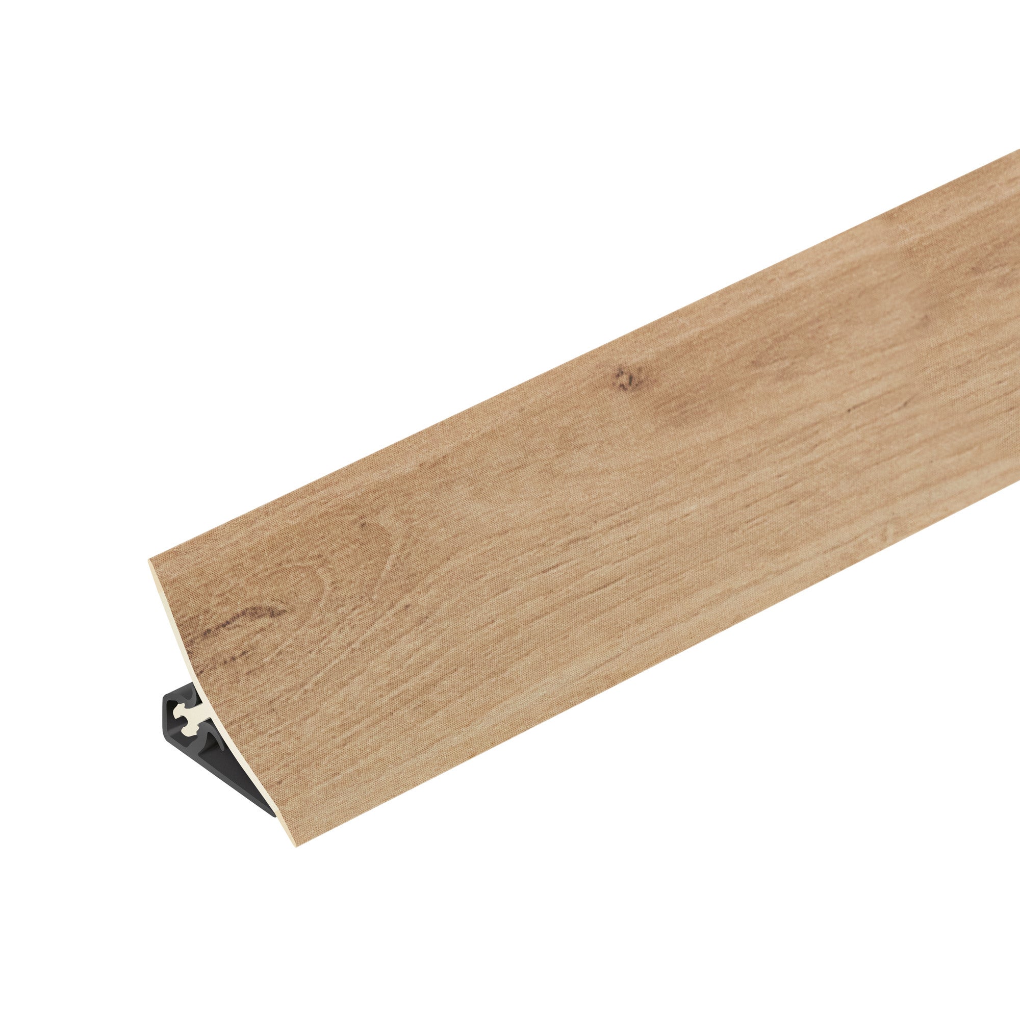 Listwa przyblatowa PVC wklęsła szeroka 21x21mm Cezar Dąb Hamilton mat 3m 0