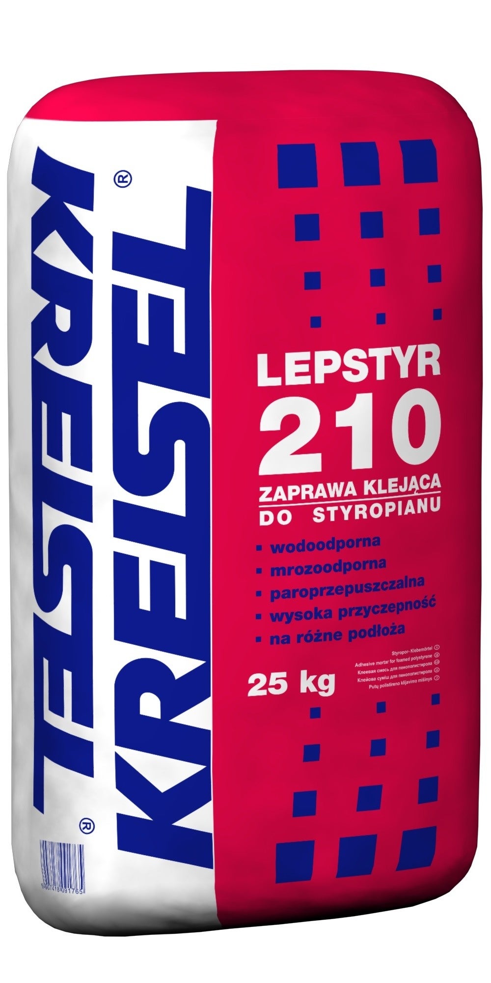 Zaprawa klejąca do styropianu Kreisel Lepstyr 210 25 kg 2