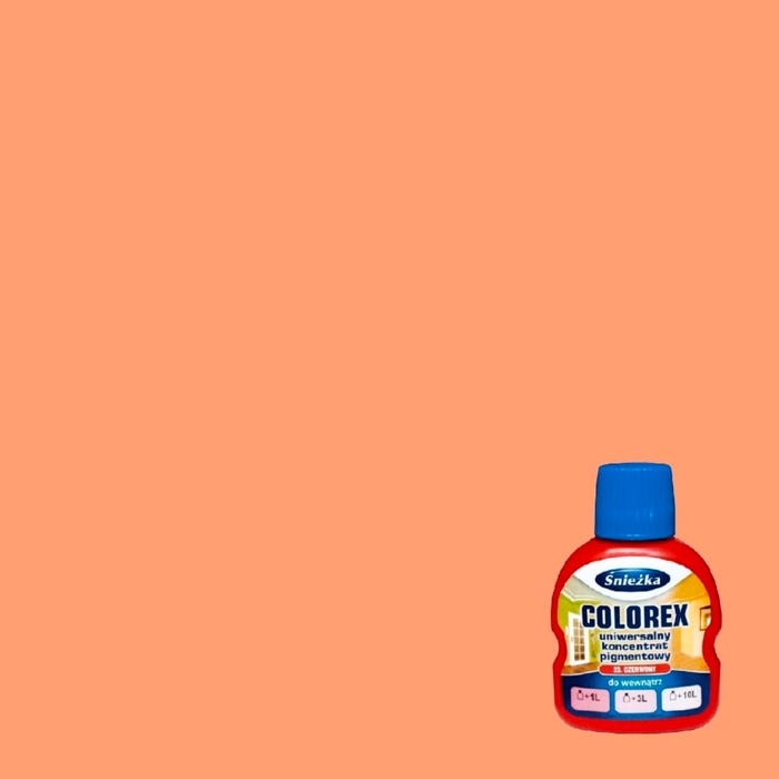 Pigment do kolorowania Śnieżka Colorex pomarańczowy 100 ml