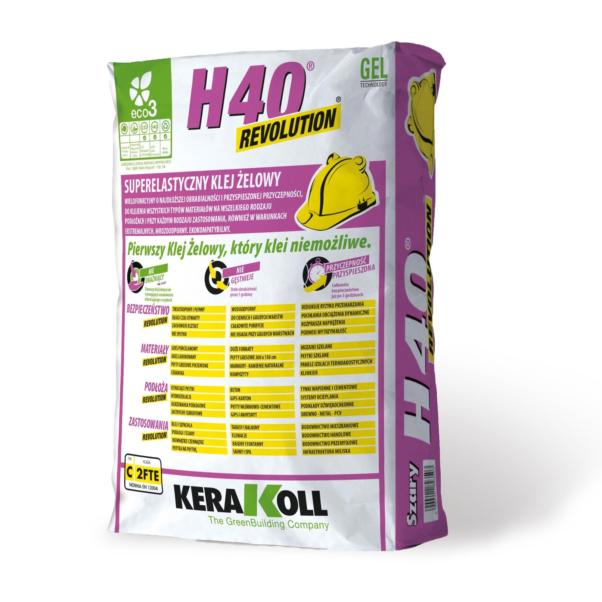 Zaprawa klejowa H40 Revolution 20kg 0