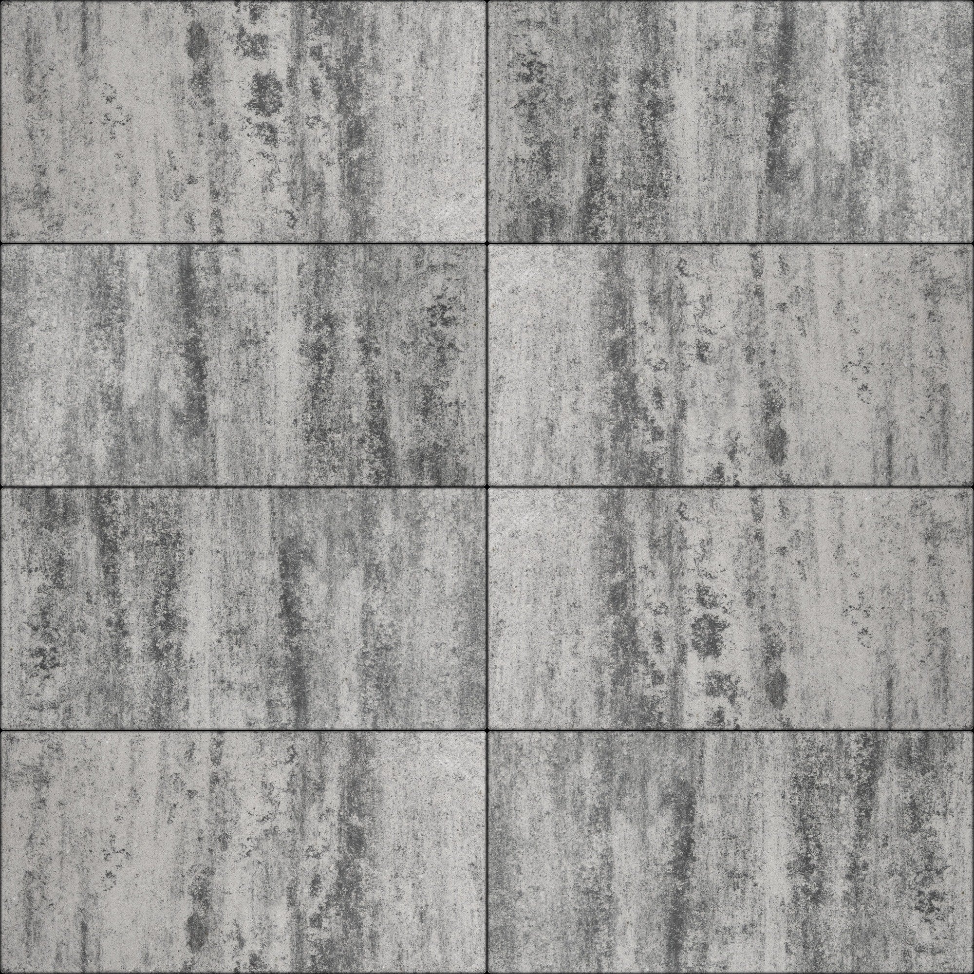 Płyta chodnikowa Modern, szaro-czarna, gr. 6 cm, 10,8 m2/pal Kamal