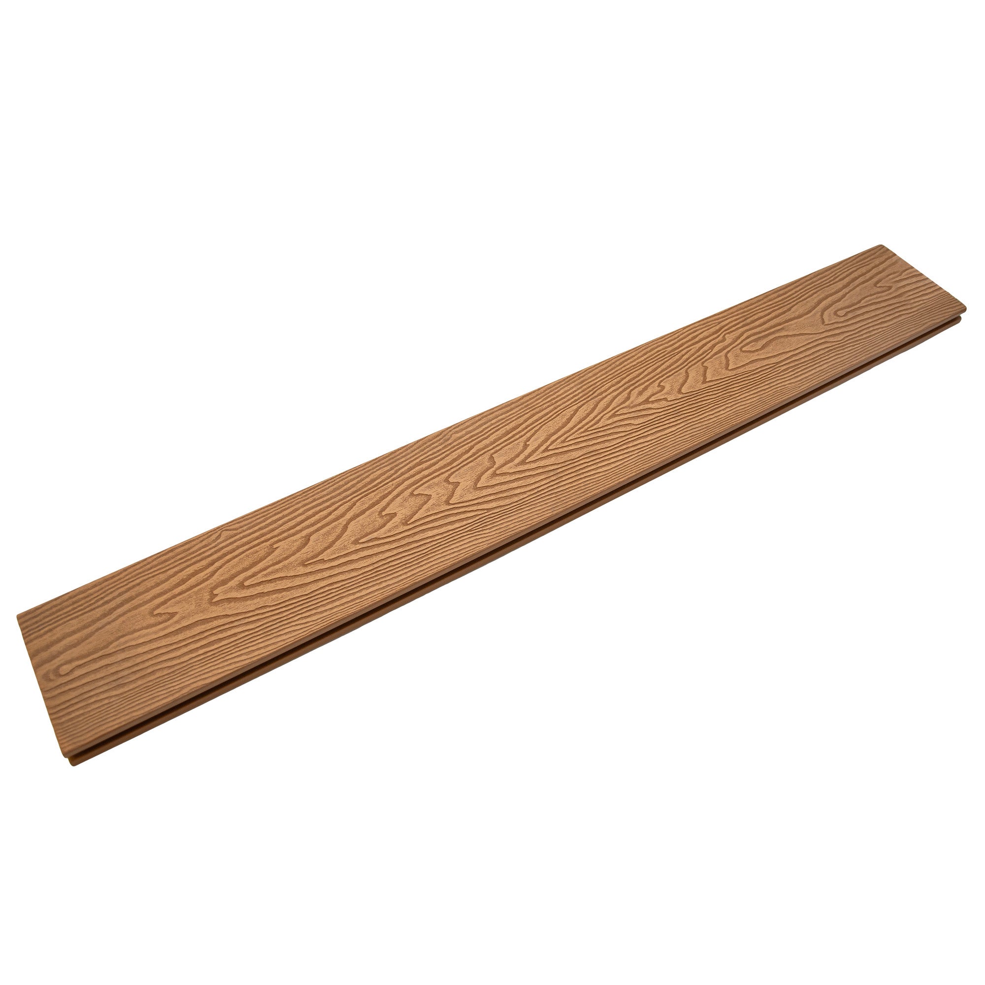 Deska tarasowa, kompozytowy, wym. 25X140X2400 mm, teak 6