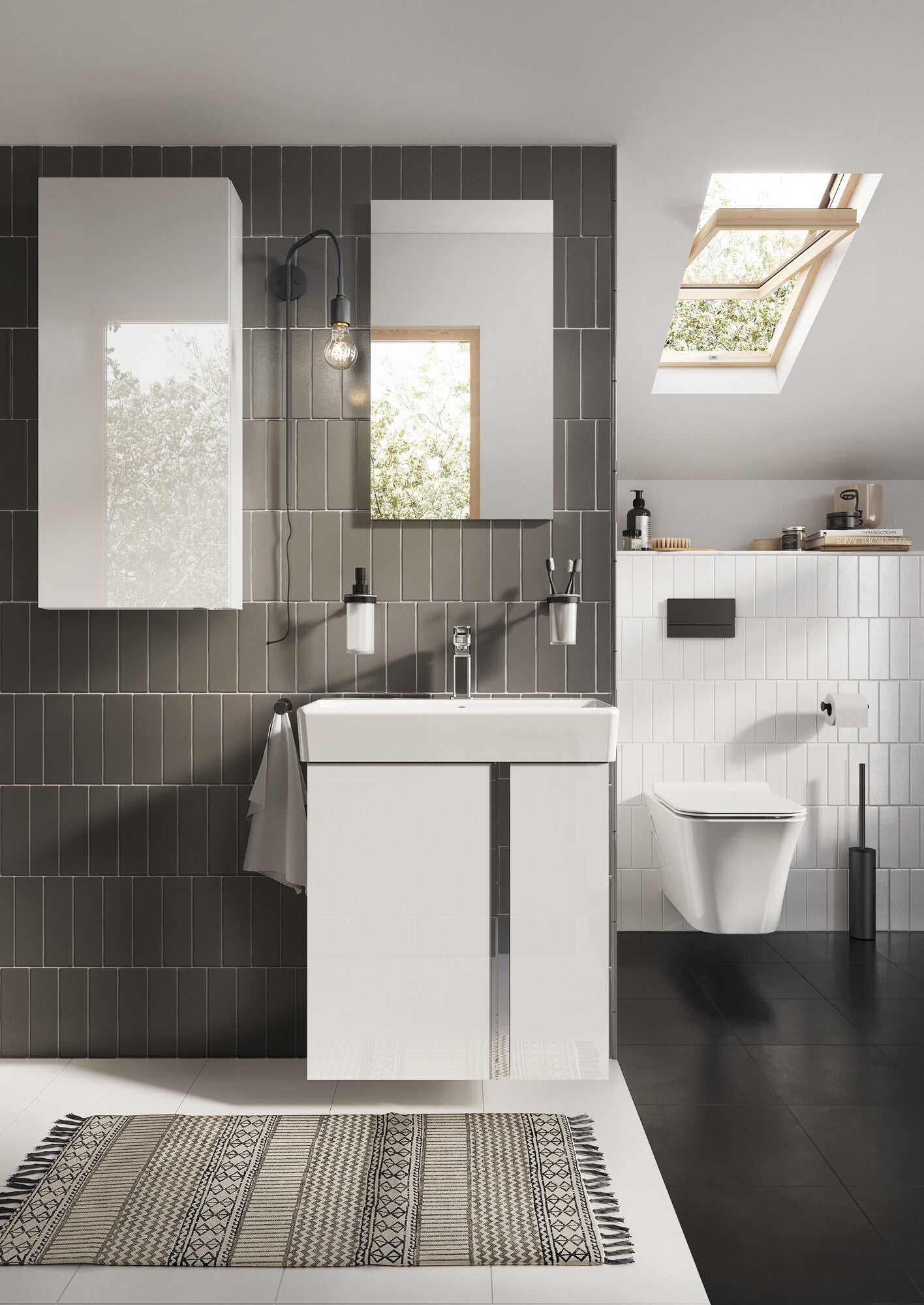 Szafka pod umywalkę Elita Troya 60 cm 167976 1