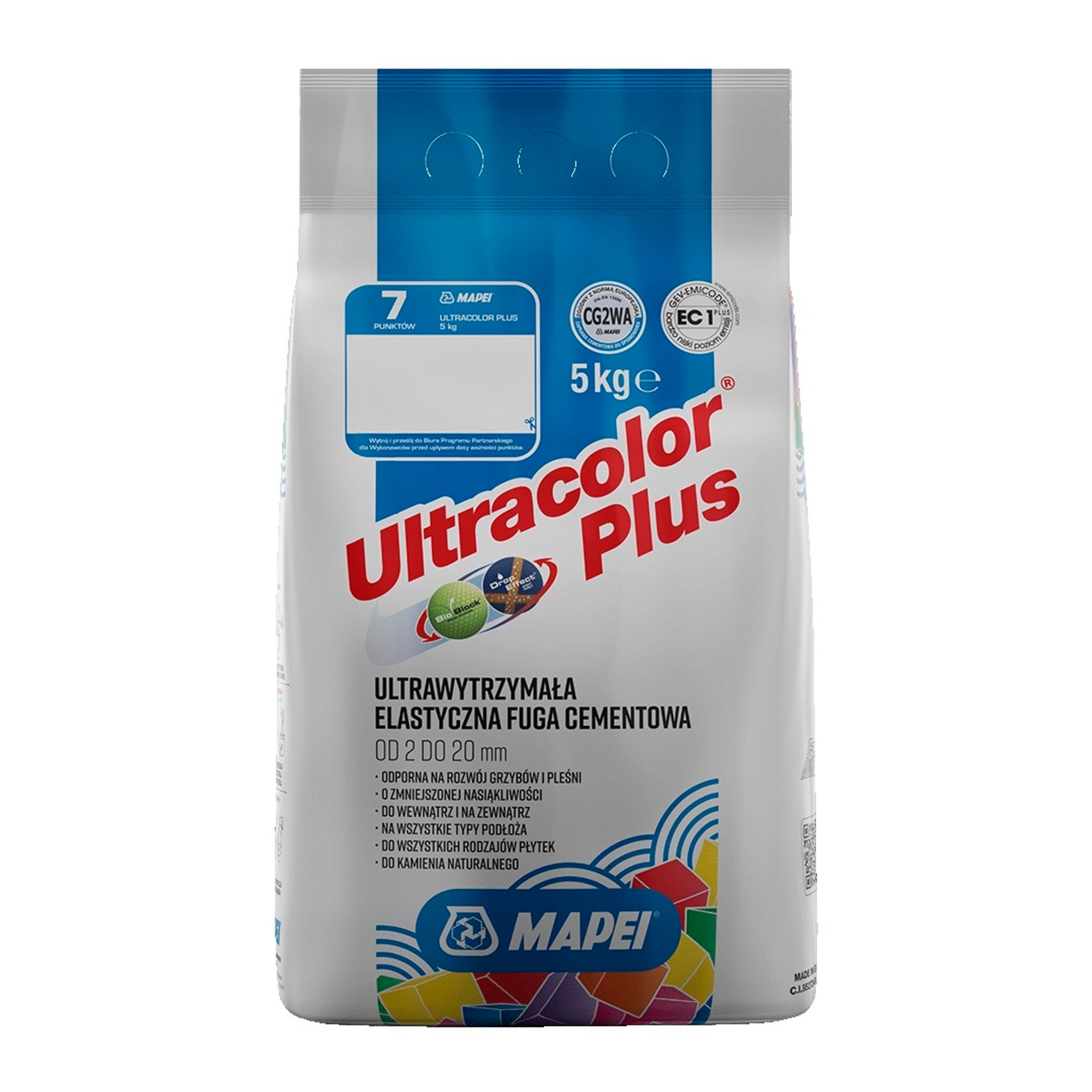 Fuga Ultracolor Plus 120 czarna 5 kg
