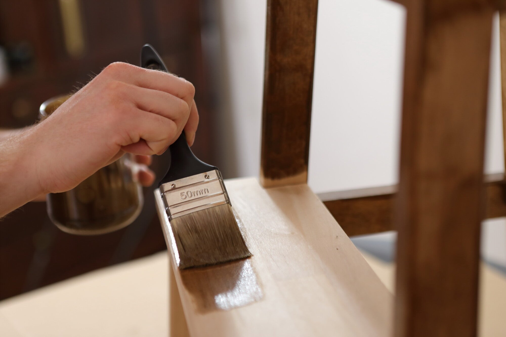 Bejca do drewna Dragon BIO biała 200ml 1