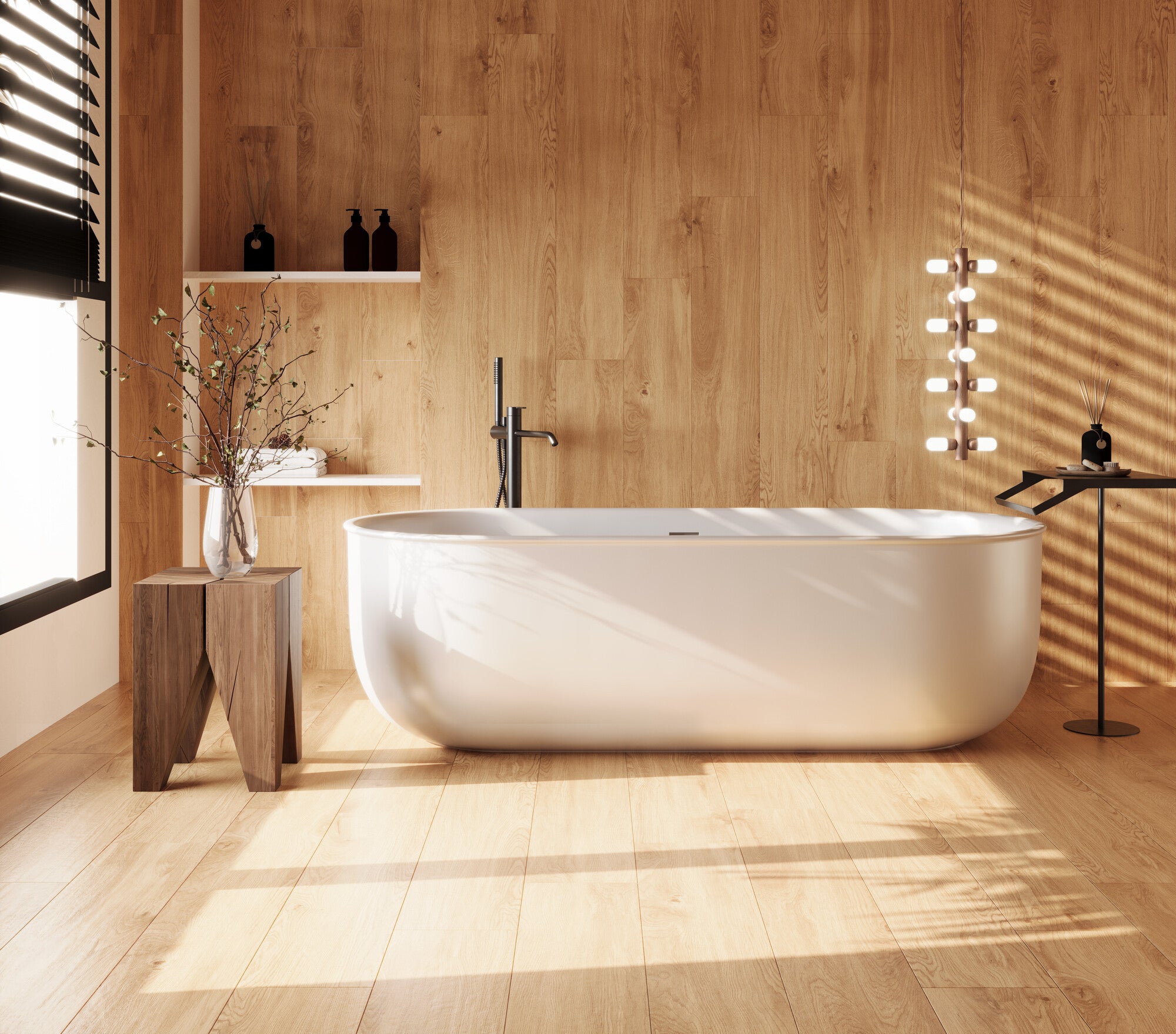 Gres szkliwiony Timber Gold 30X120 cm 1.44 m2 1