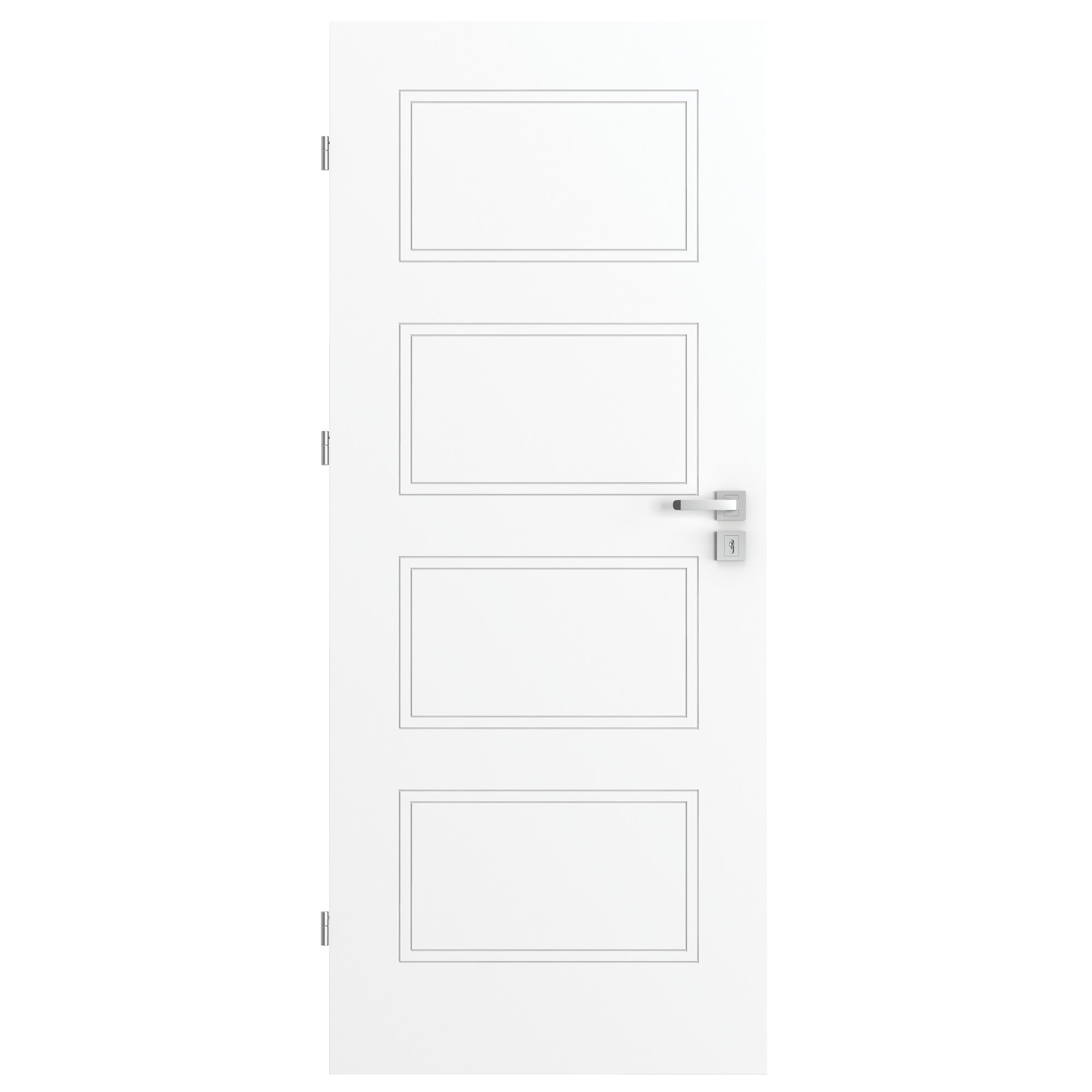 Skrzydło pełne Trim 60 lewe biały