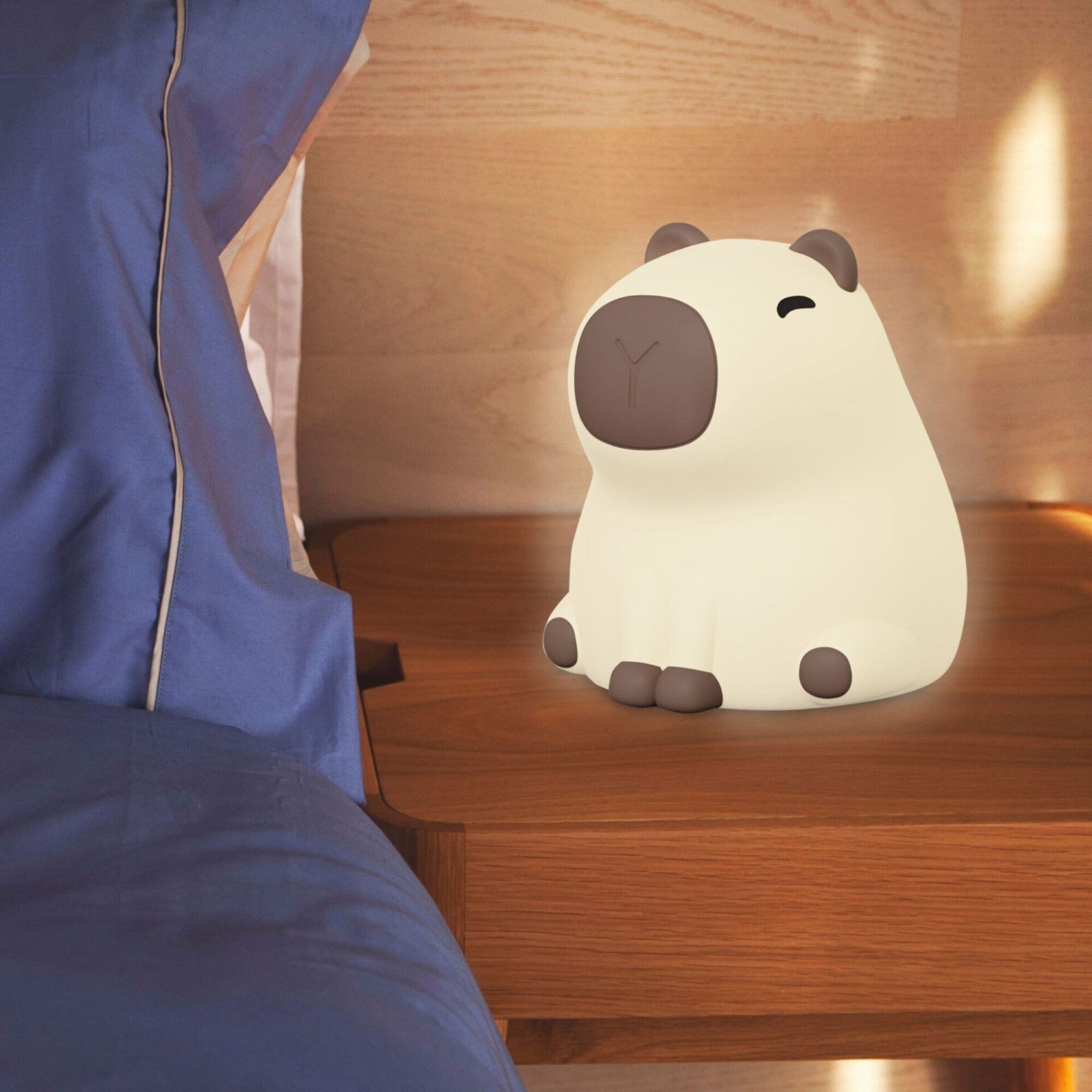 Lampka dekoracyjna LED Kapibara RGB USB-C 2