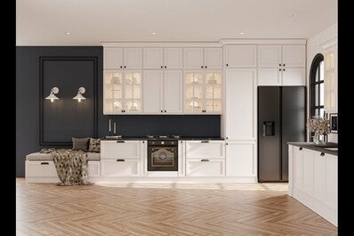 Oprawa ścienna LORET 1x E27, biały, średnica 20,6cm, materiał metal 2