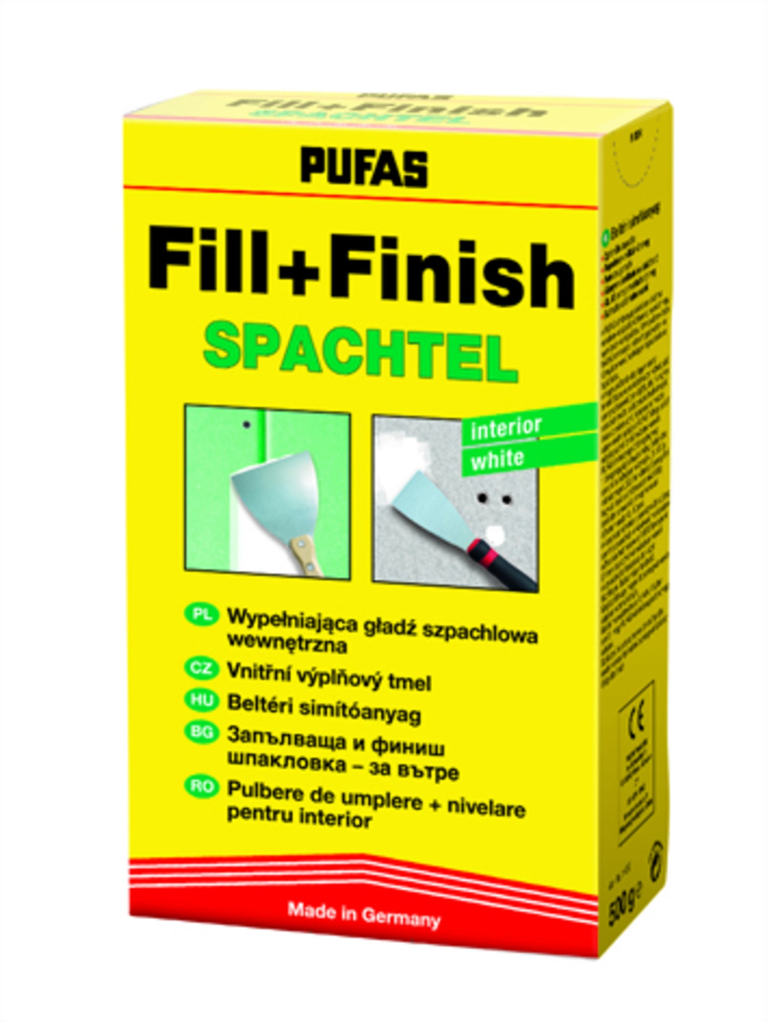Gładż szpachlowa Pufas 0,5kg 1