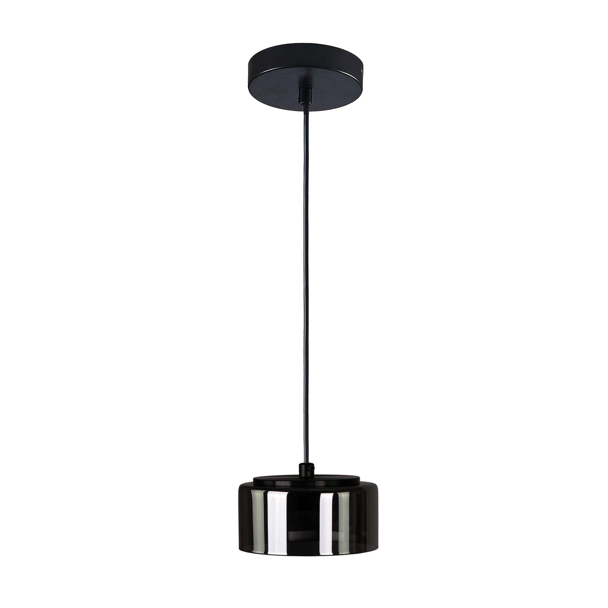 Lampa wisząca Ofelia 1xGX53 czarna