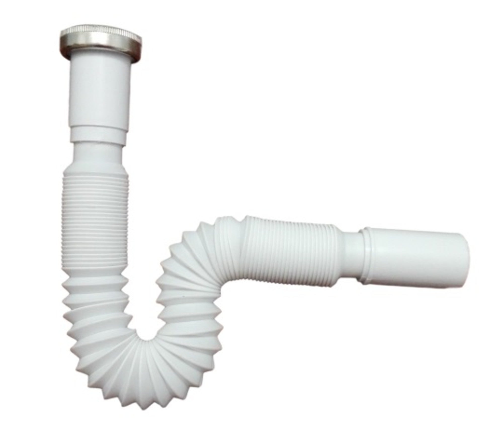 Półsyfon umywalkowy uniwersalny z nakrętką metalową