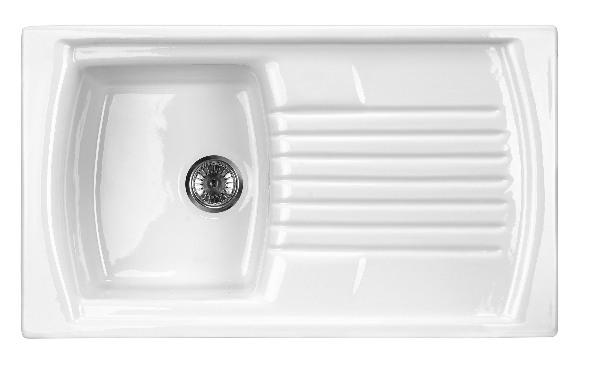 Zlewozmywak ceramiczny Deante Lusitano 86 x 50 cm biały 0