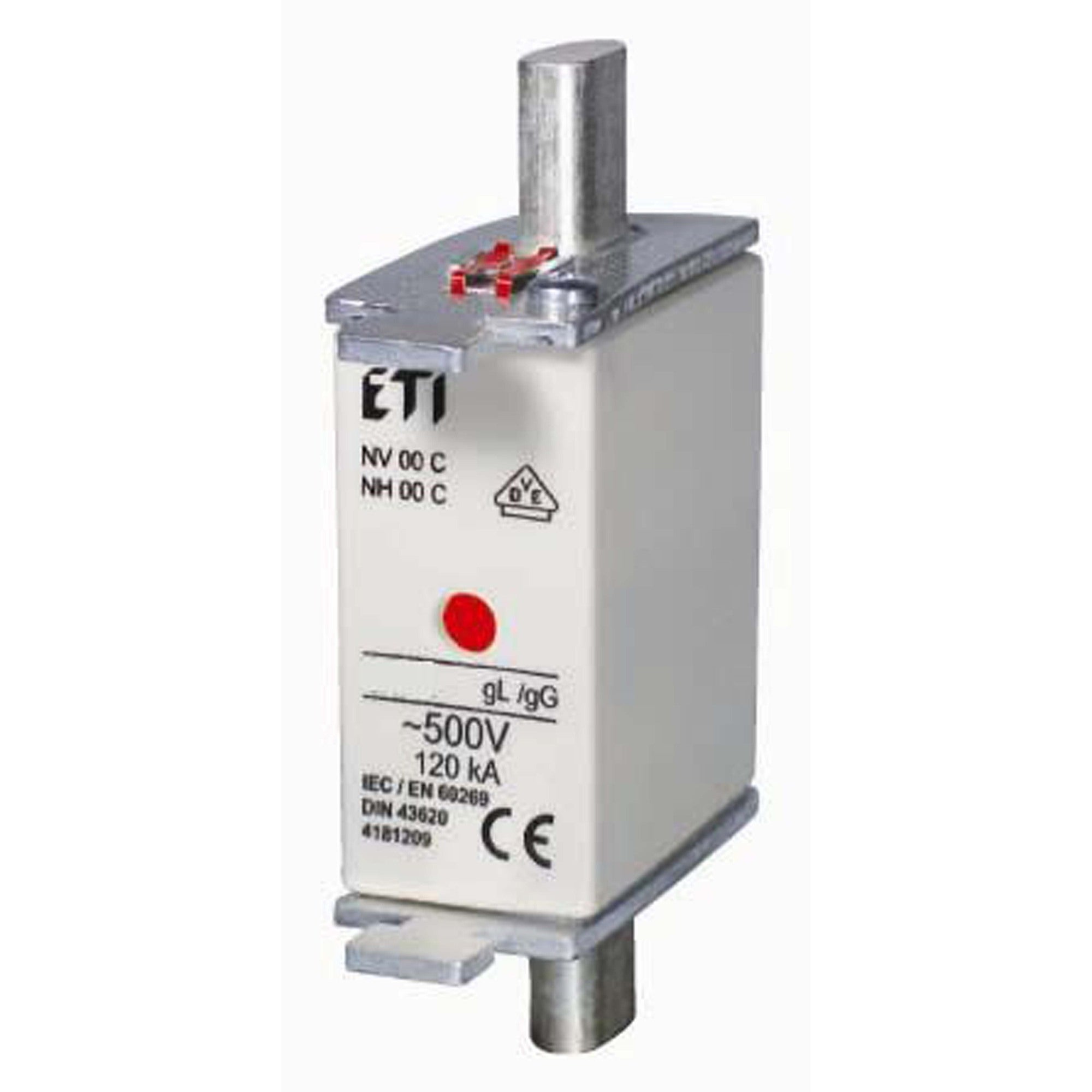 Wkładka topikowa WT-00 C gG 25A zwłoczna ETI