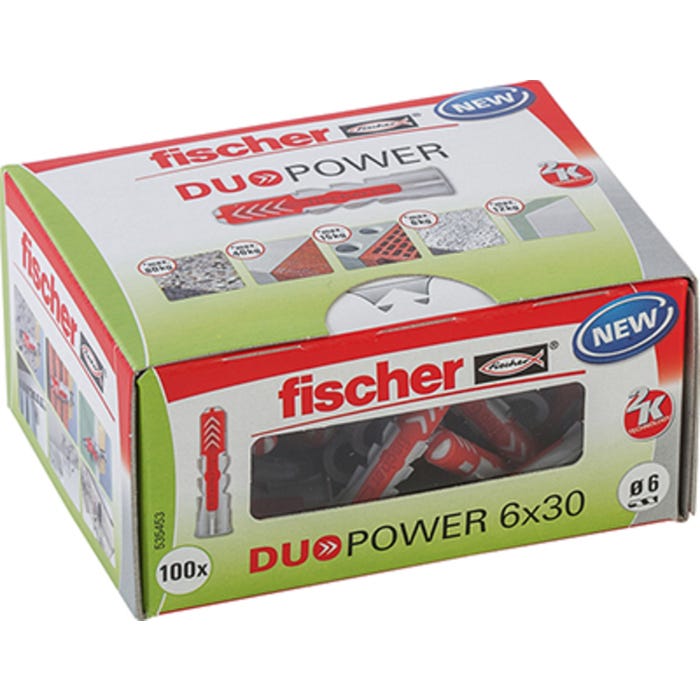 Kołek Duopower 6.0x30 (100 szt.)