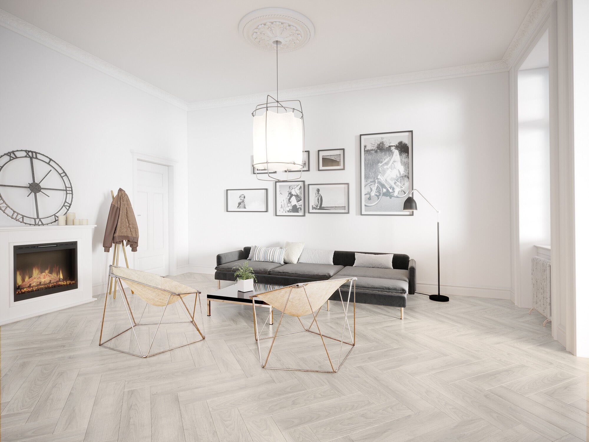 Gres szkliwiony Walk Soft Grey 60x60 cm 1.44m2 3