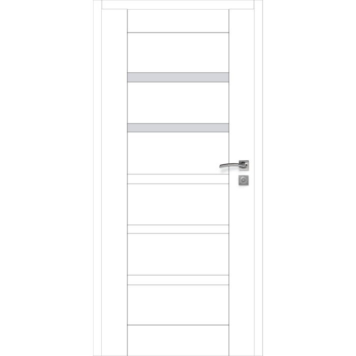 Skrzydło łazienkowe Etna 90 lewe, białe