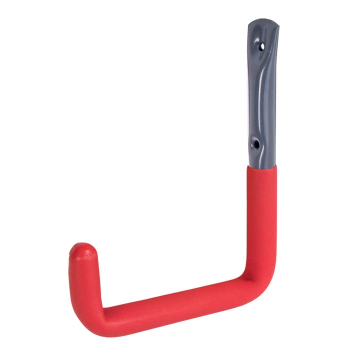Hak ścienny wygięty z gumą 215x153x85 mm