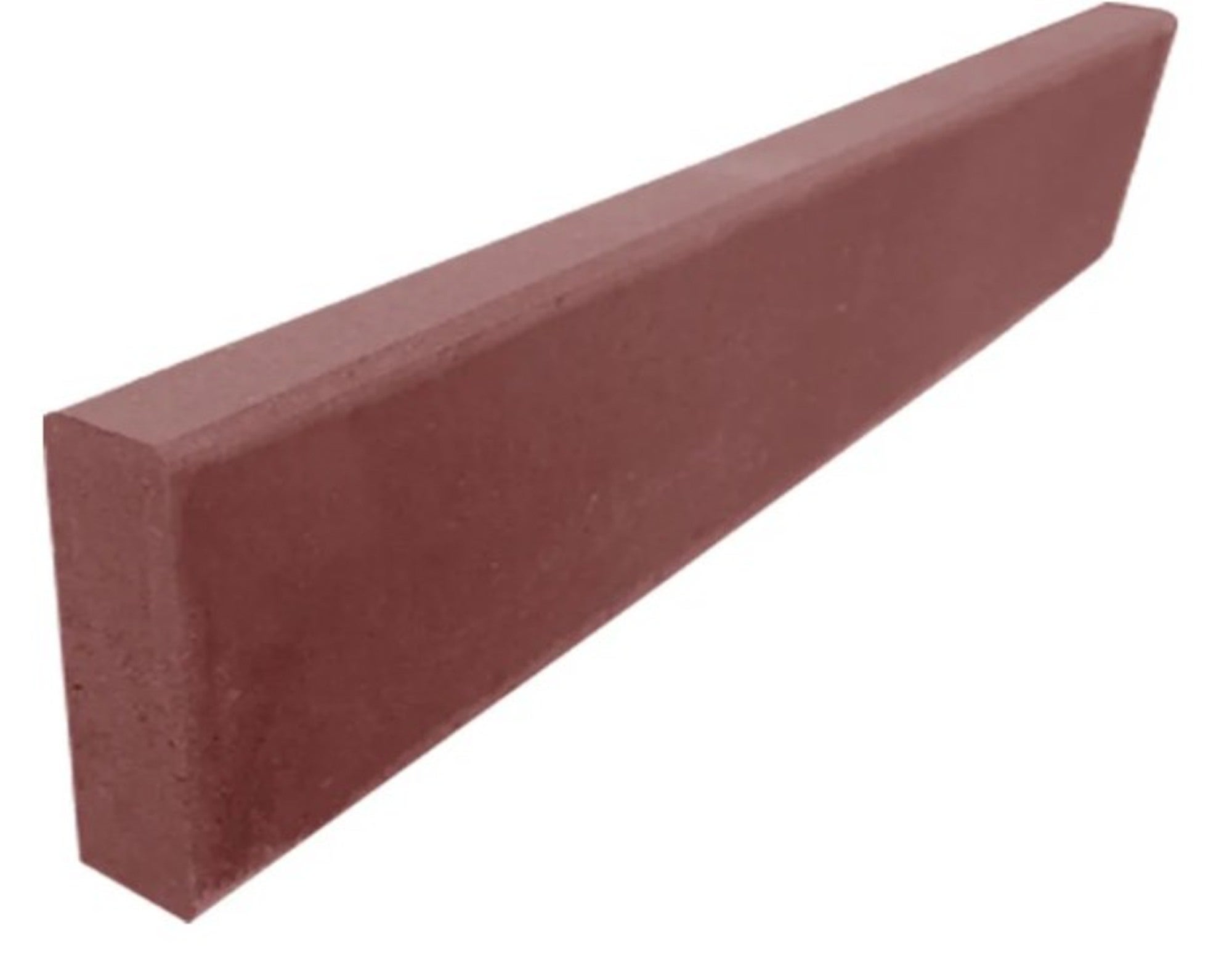 Obrzeże chodnikowe Brukdom czerwone 100x20x6 cm 0