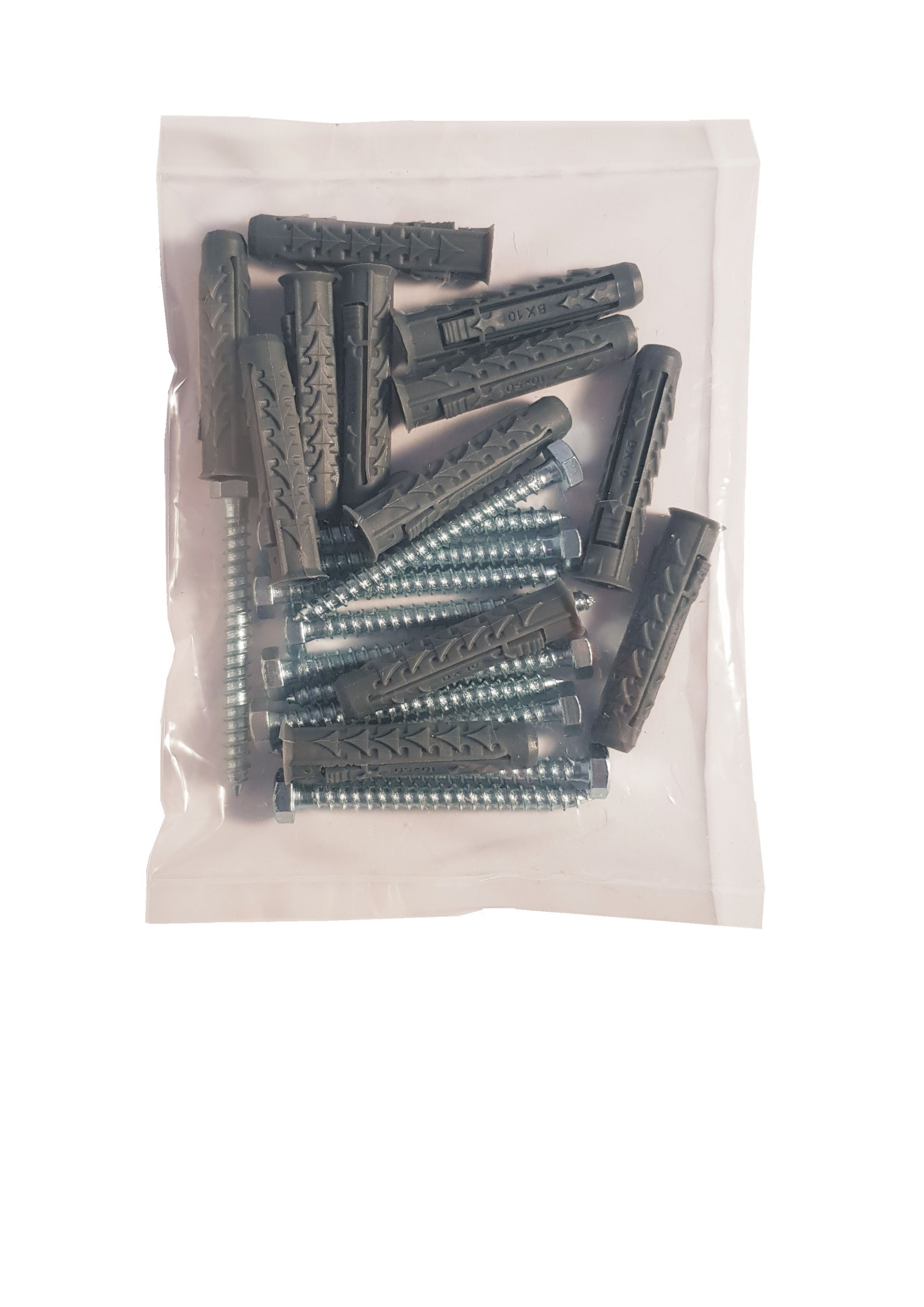 Kołek rozporowy fi 10 z wkrętem 6.0x60 mm (12 szt.) 0