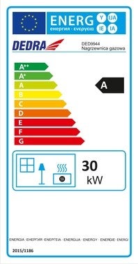 Nagrzewnica gazowa Dedra 18-30 kW 1