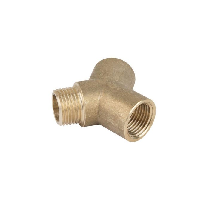 Trójnik mosiężny typu Y GW/GZ/GW 1/2"