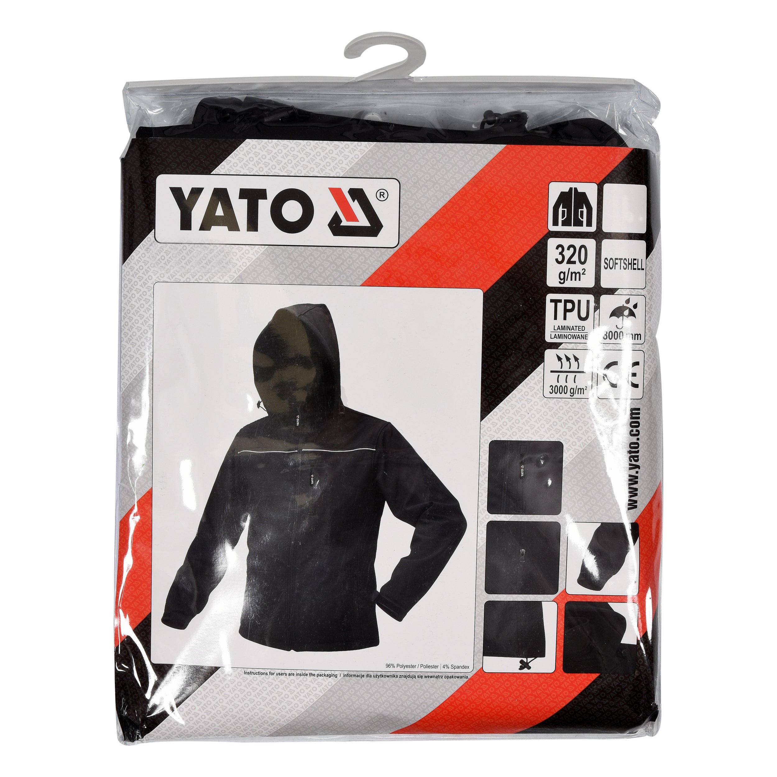 Kurtka Softshell OBSIDIAN Yato, rozm. XL 2