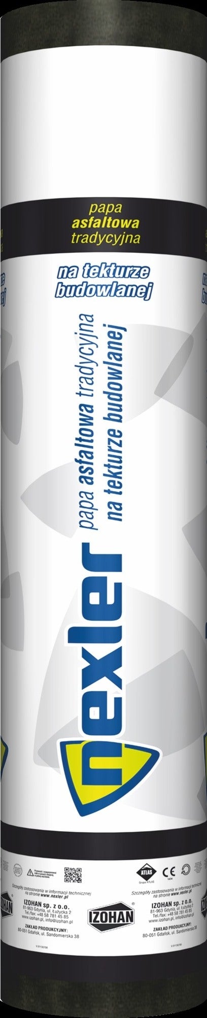 Papa wierzchniego krycia W400 Nexler 15 m2, giętkość: 0°C 1