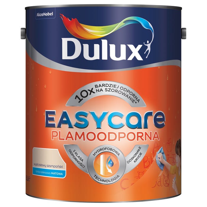 Farba Dulux EasyCare wystrzałowy szampański 5l
