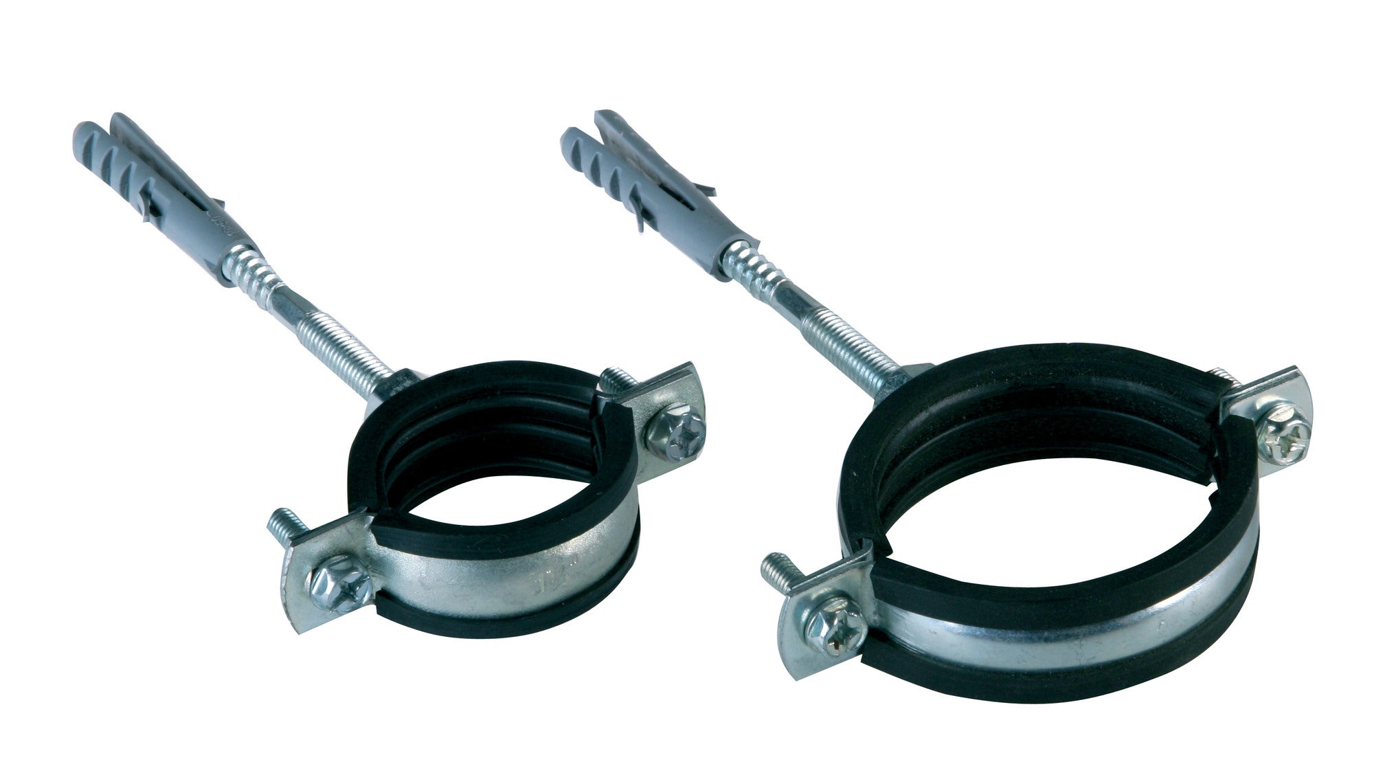 Obejma pojedyńcza do rur stalowych 1/2" 2 szt 1
