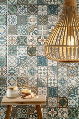 Płytka ścienna Burano Patch A struktura 30.8x60.8 cm 1.12m2 2