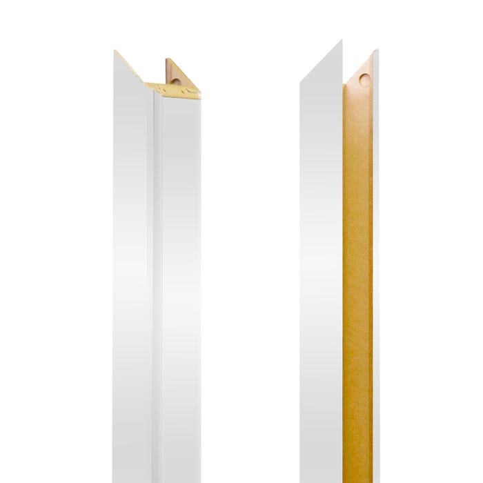 Baza prawa ościeżnicy regulowanej 80-100 biała