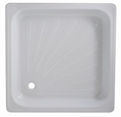 Brodzik stalowy do kabiny prysznicowej Ferro 90x90 cm FBK3