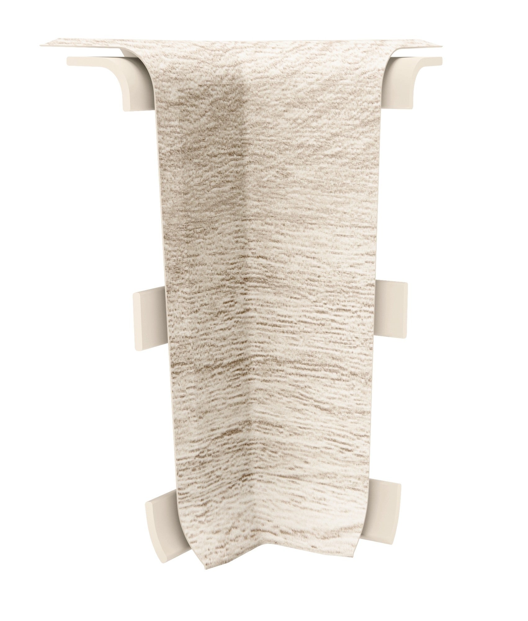 Narożnik wewnętrzny do listew przypodłogowych Esquero Duo 652 115x55x21mm Dąb Arktyczny 0