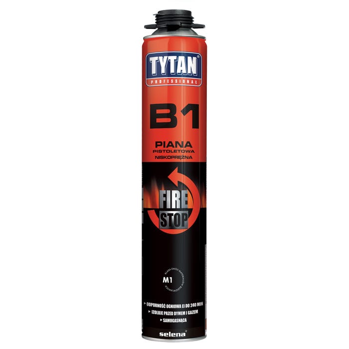 Piana ogniochronna Tytan Fire Stop B1 750 ml, pistoletowa