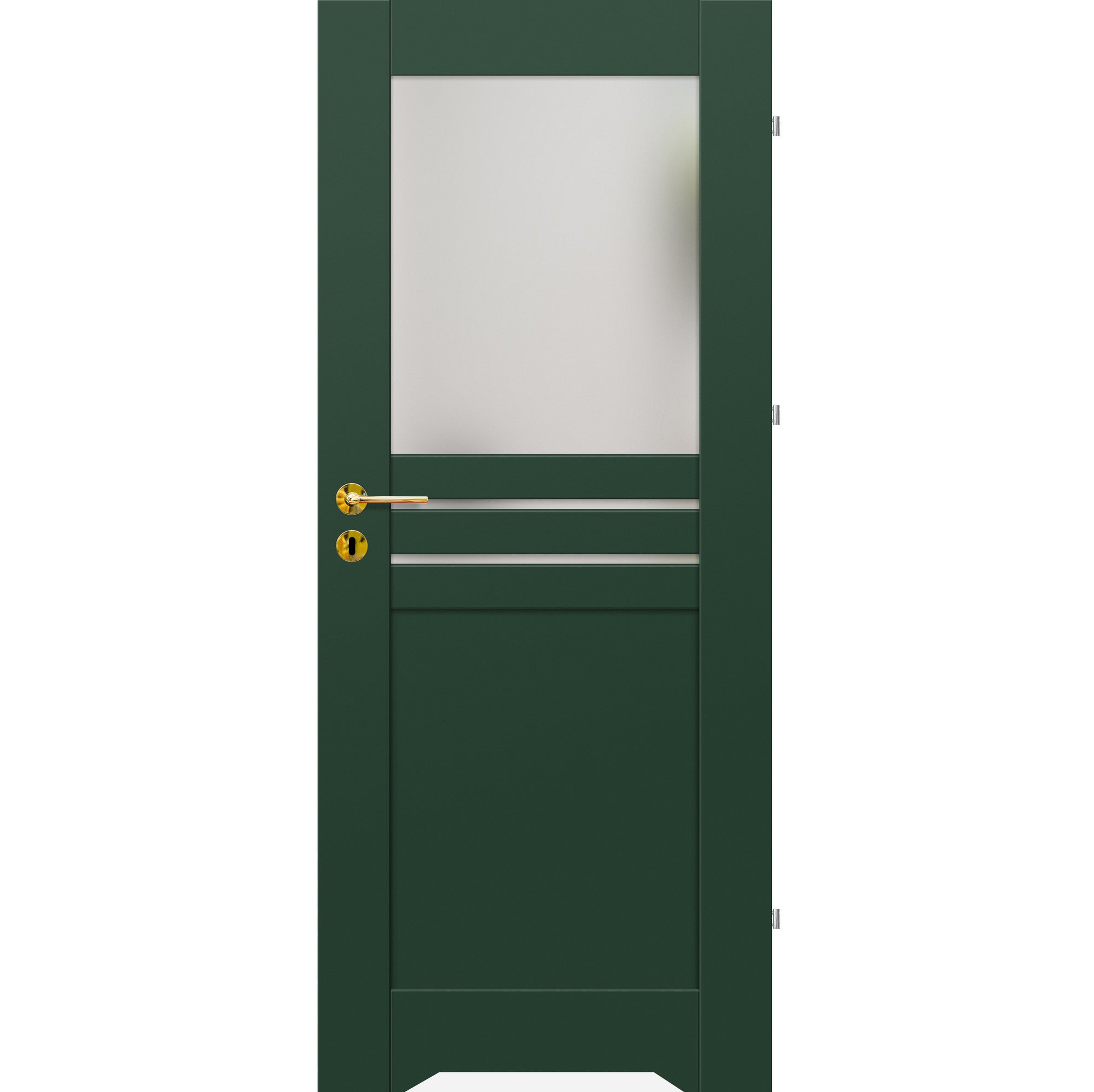 Skrzydło łazienkowe Juka 70 prawe ciemnozielone