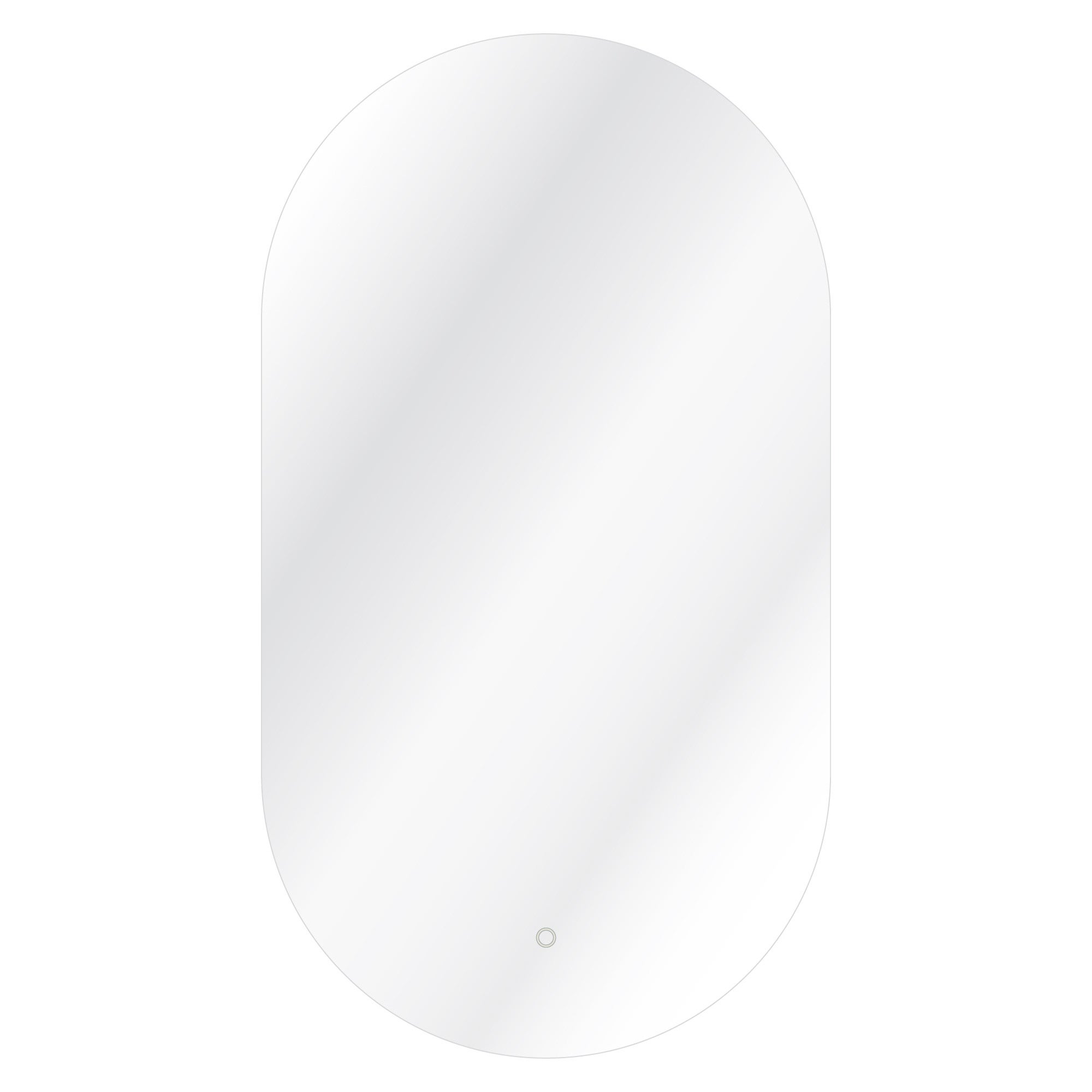 Lustro owalne led dotykowe 90 x 50 cm  0