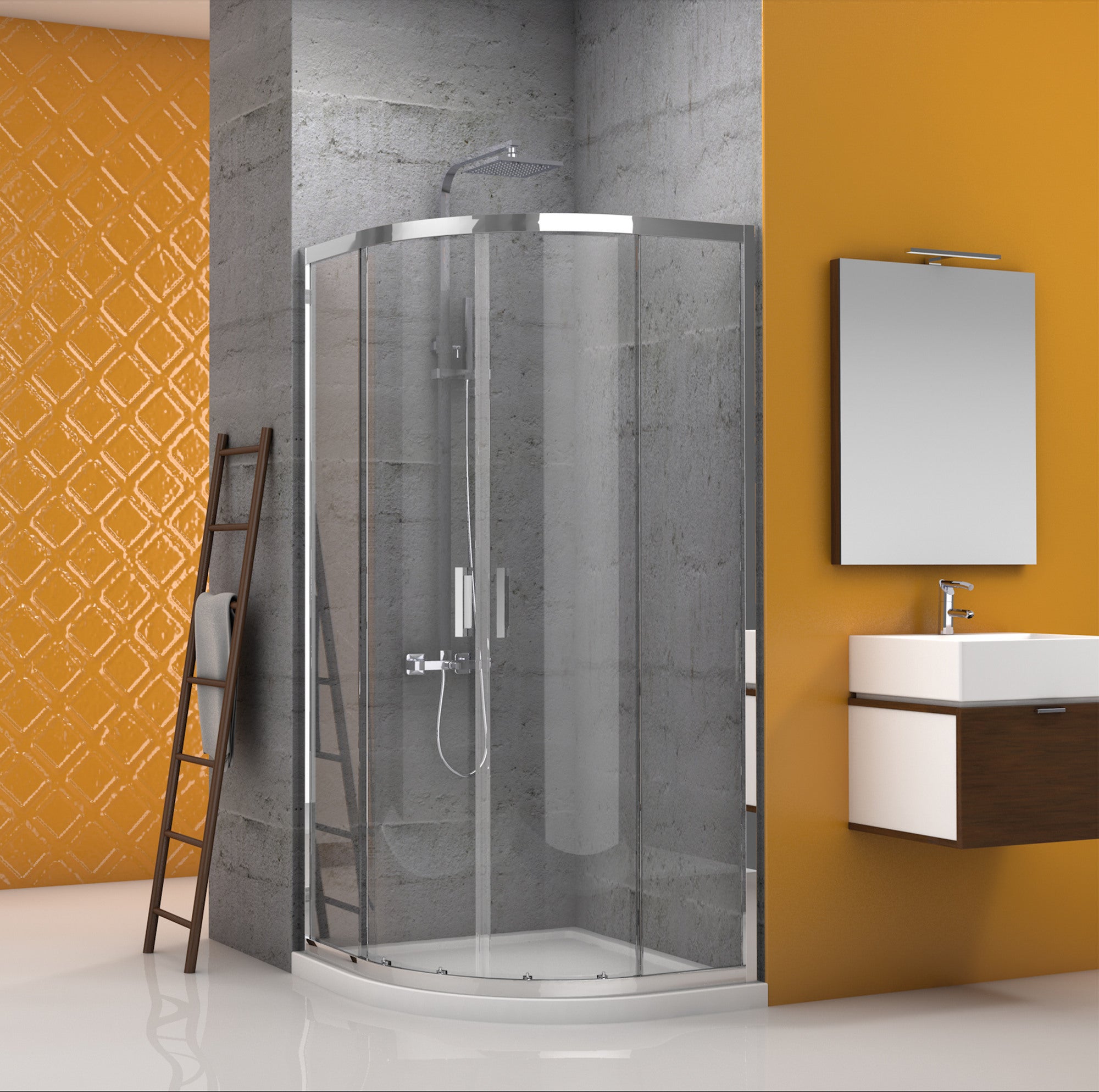 Kabina prysznicowa Kabri Stilo 90x90