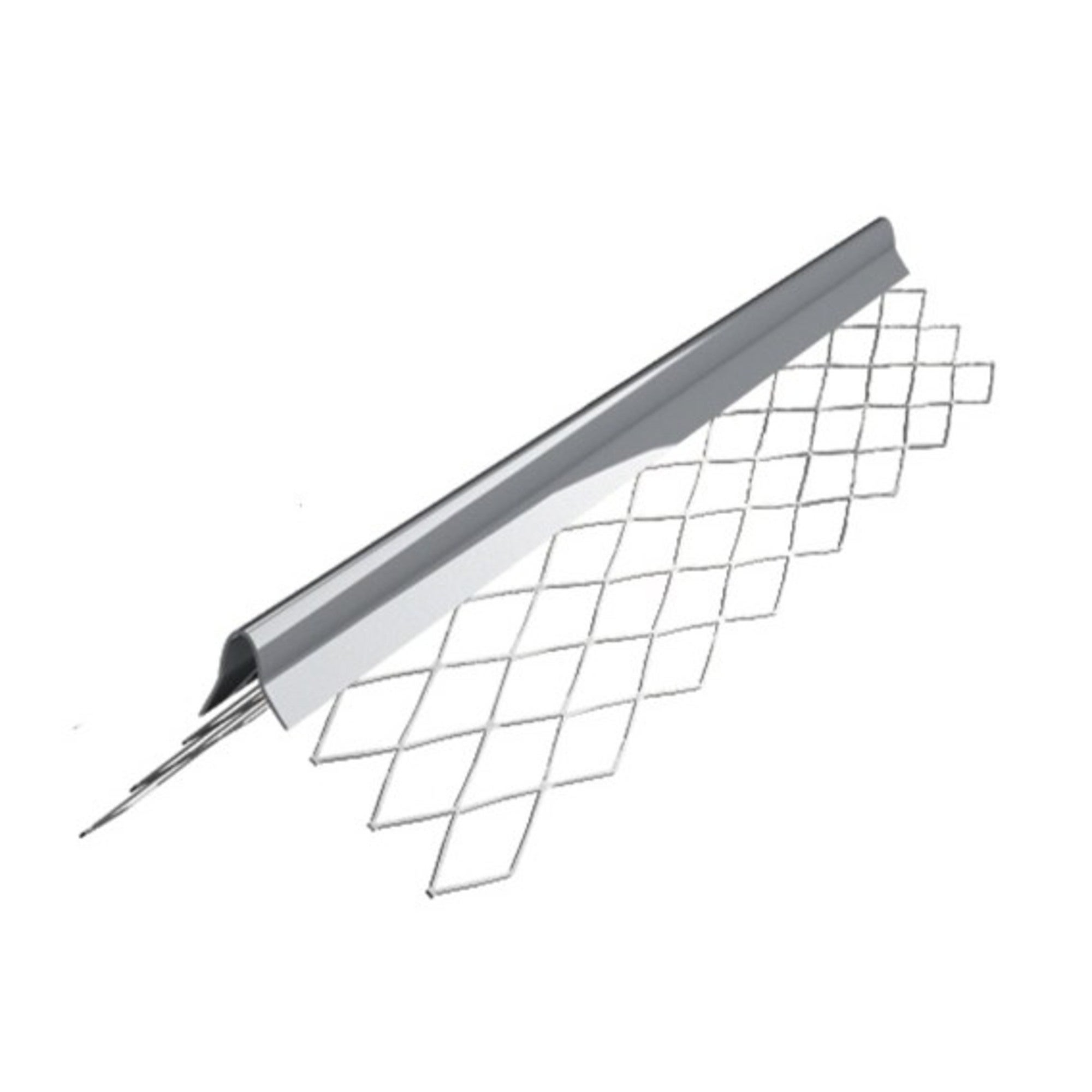 Narożnik tynkarski aluminiowy 34x34 mm 3 m