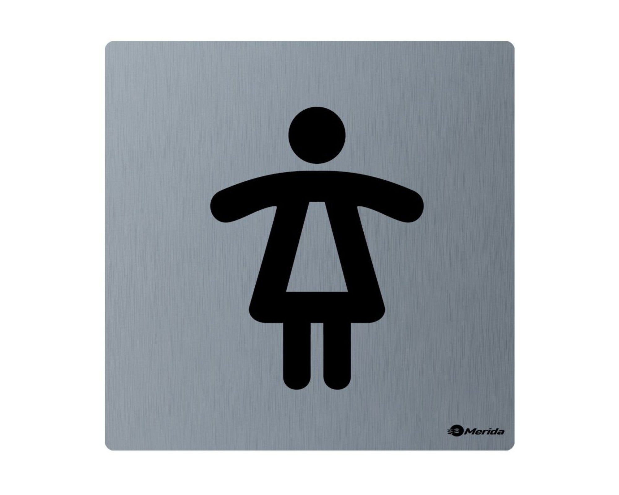 Merida piktogram ze stali nierdzewnej Toaleta Damska GSM007 0