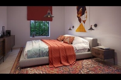 Oprawa ścienna LORET 1x E27, czarny, średnica 20,6cm, materiał metal 1