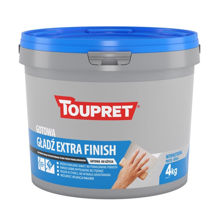 Gotowa gładź Extra Finish Toupret 4kg