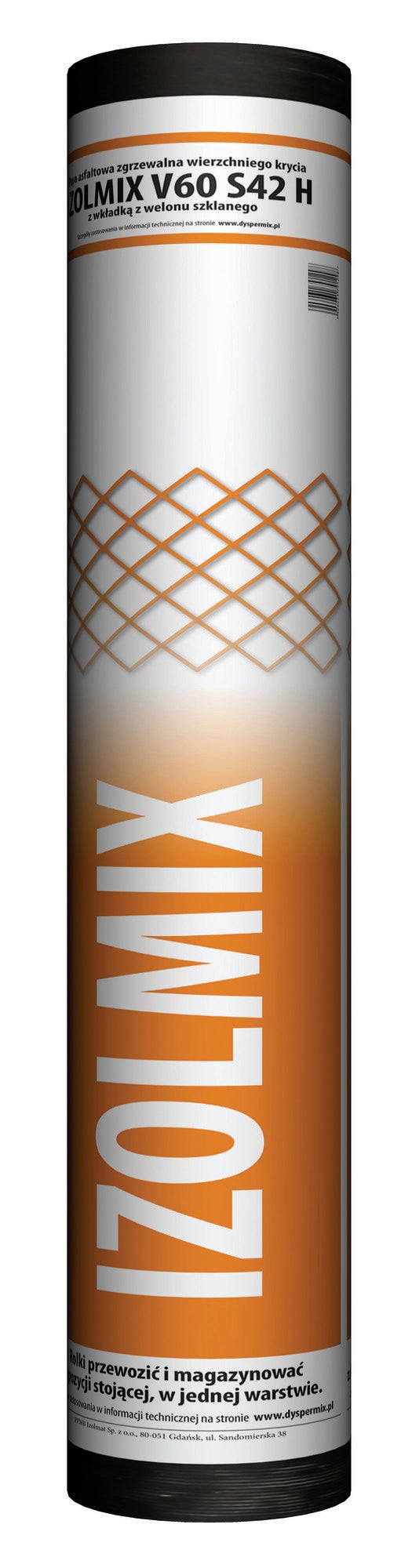 Papa wierzchniego krycia IZOLMIX V60 S42 H zgrzewalna 7.5 m2 0