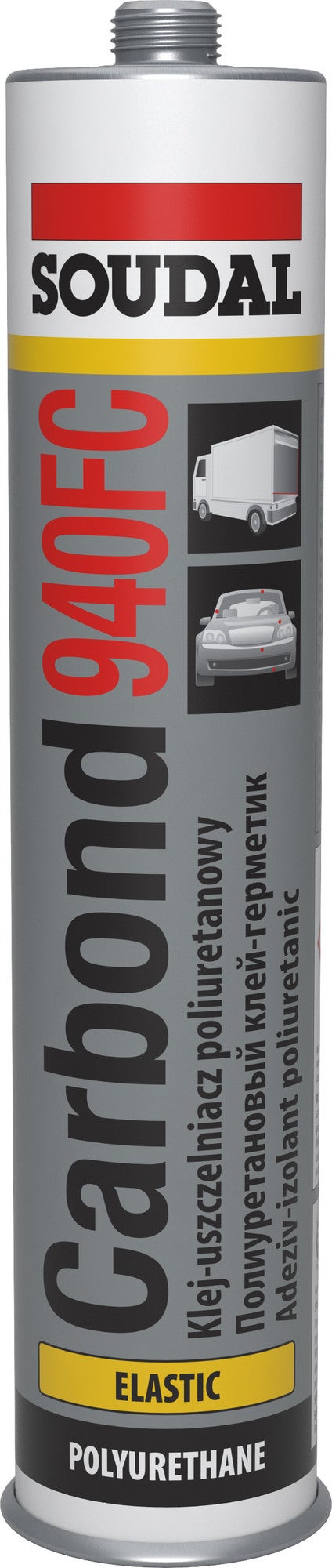 Klej uszczelniacz Soudal Carbond D940 czarny 300ml 0