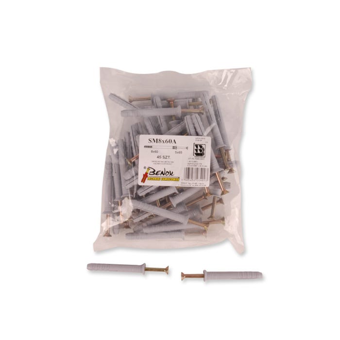 Kołek do szybkiego montażu 8.0x100 mm (22 szt.)