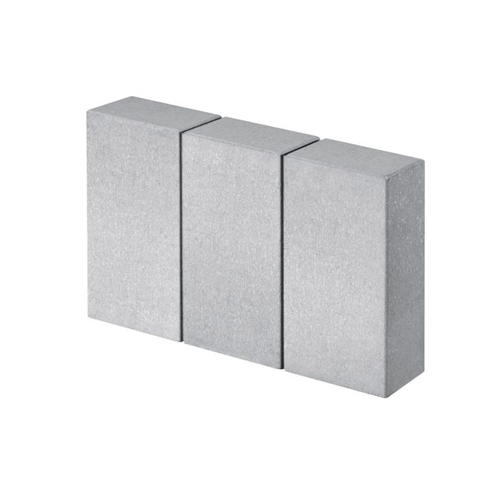 Palisada Nicea szara, 50x28x8 cm, Brukdom