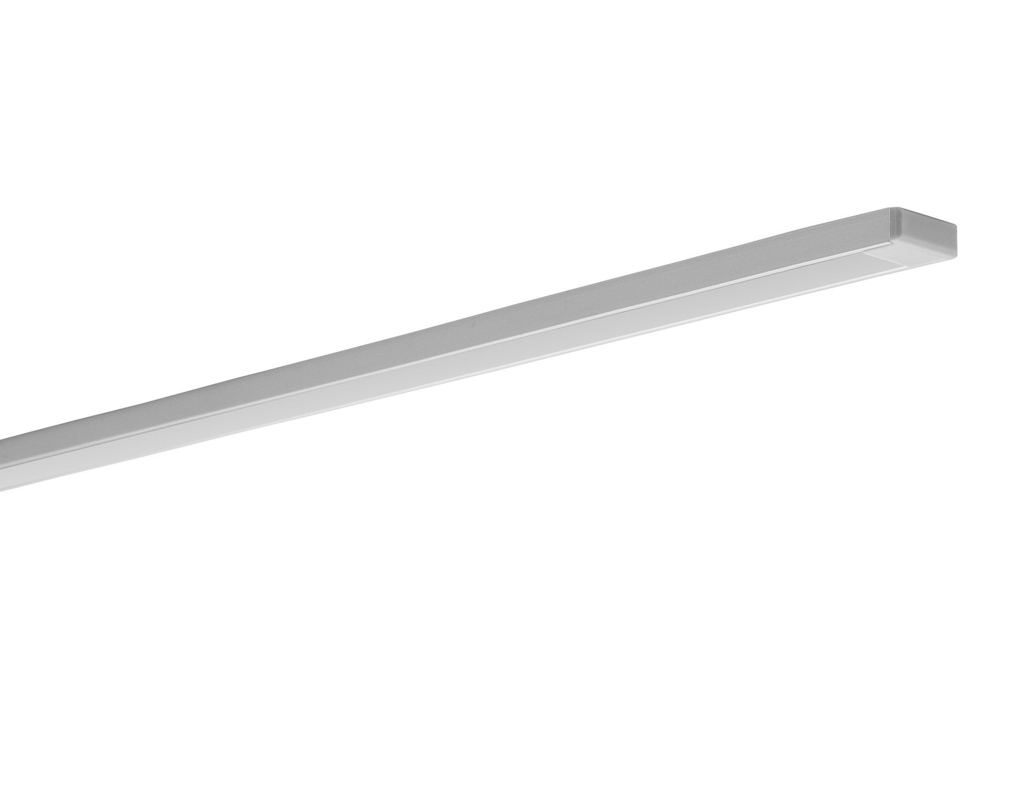 Zestaw profil aluminiowy natynkowy do taśm LED 8-10mm anodowany srebrny 2m Micro  6x15mm 1