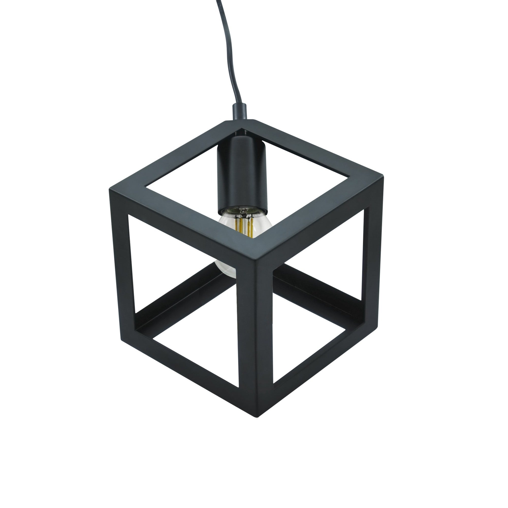 Lampa wisząca Sweden 1xE27 czarna 2