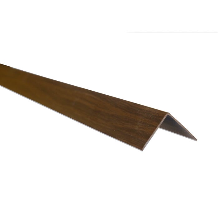 Kątownik PVC orzech 20x20x2750mm